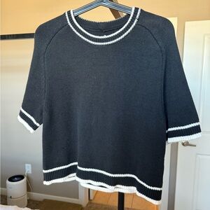 Abercrombie & Fitch Madeline Crew Sweater Tee